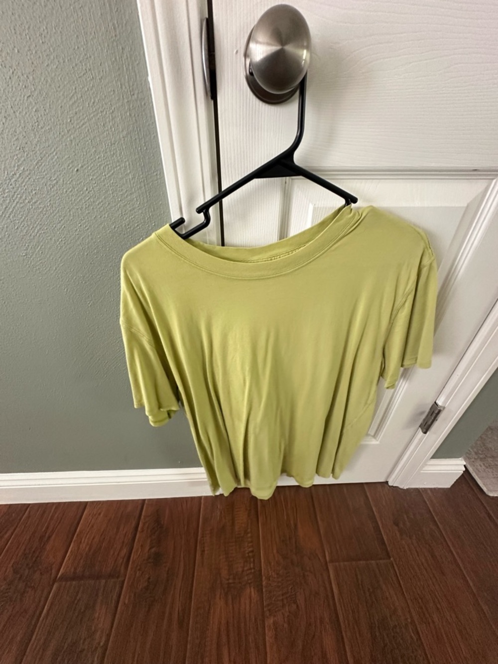 lululemon athletica Short Sleeve Tee in Light Lime